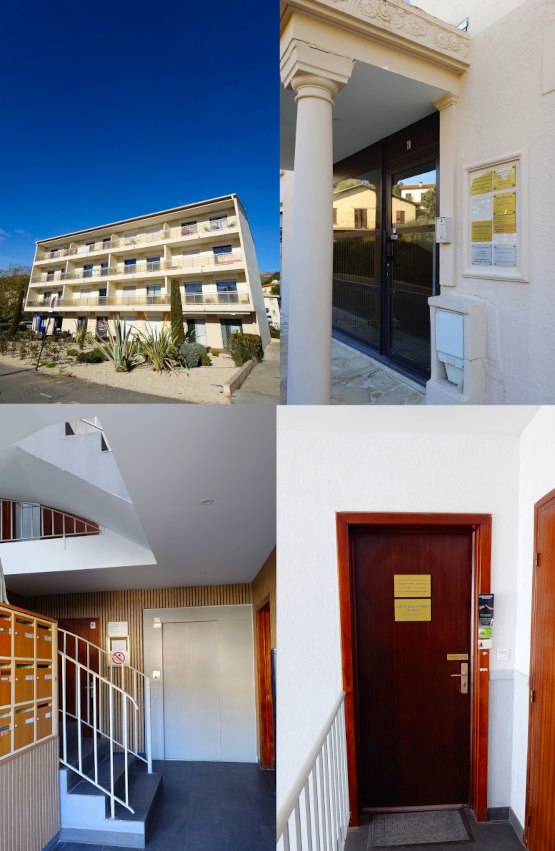 326 av. Rhin‑et‑Danube 06140 Vence – l’Estoril bat B, 3ᵉ étage – entrer par l’arrière du bâtiment